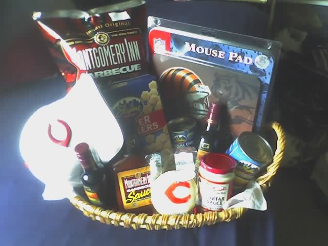 Cincinnati Sports Geek Basket Cincinnati Sports Geek Basket
