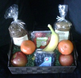 Fruit and Graeter's Cookies Basket Fruit and Graeter's Cookies Basket